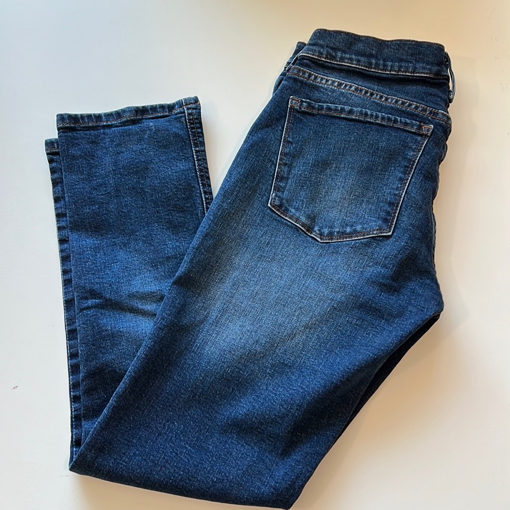 Women’s Boyfriend Jeans - Dark Blue